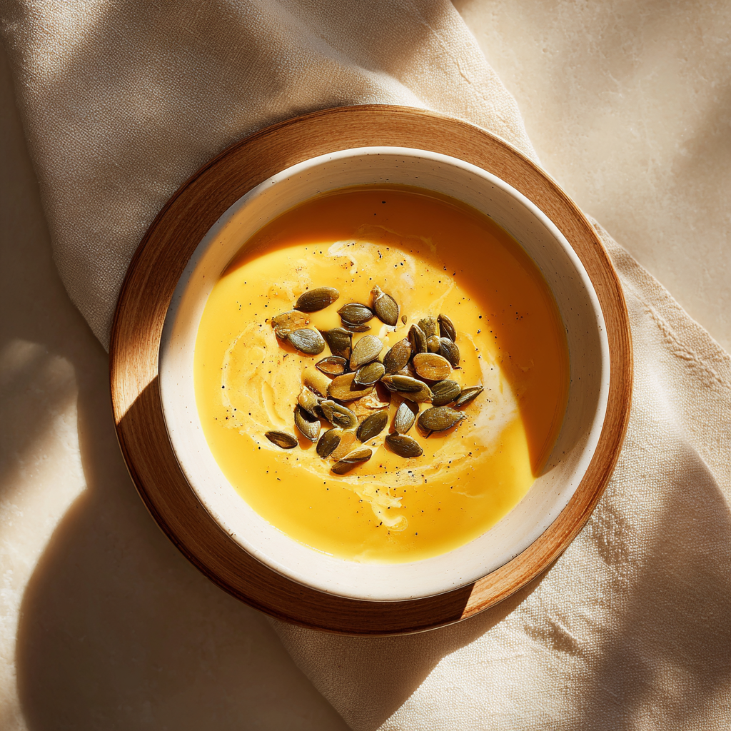 Light & Filling Pumpkin Chicken Soup with Lentils