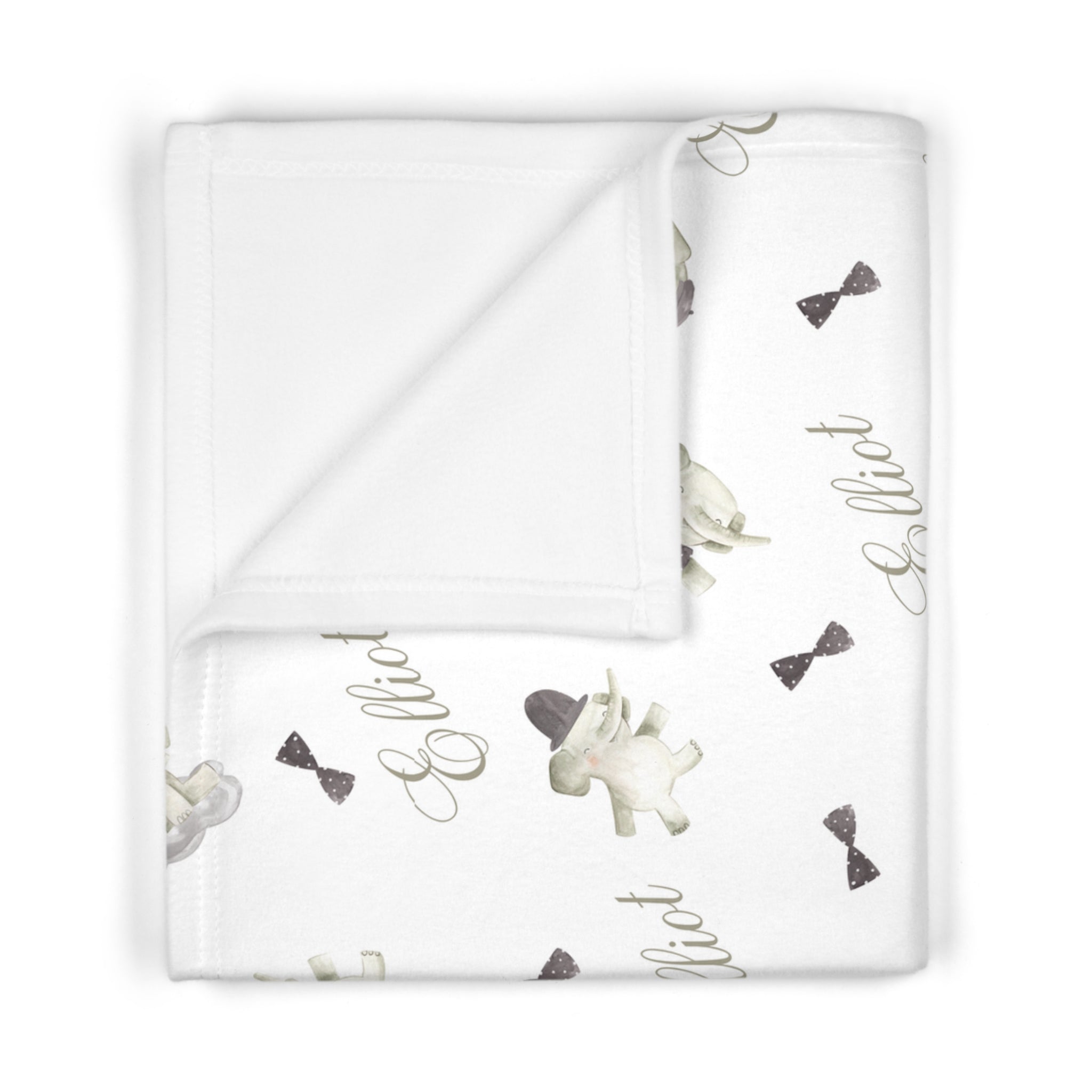 Elephant Boy Blanket