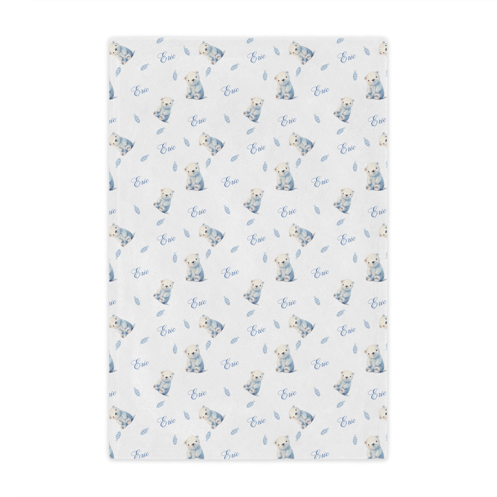 Ice Bear Boy Minkey Blanket