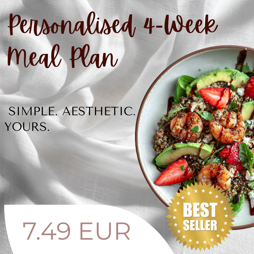 Your Personalized 4-Week Meal Plan (PDF created just for you)
