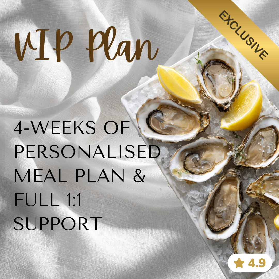 VIP 4-Week Personalized Meal Plan with Full 1:1 Coaching & Support