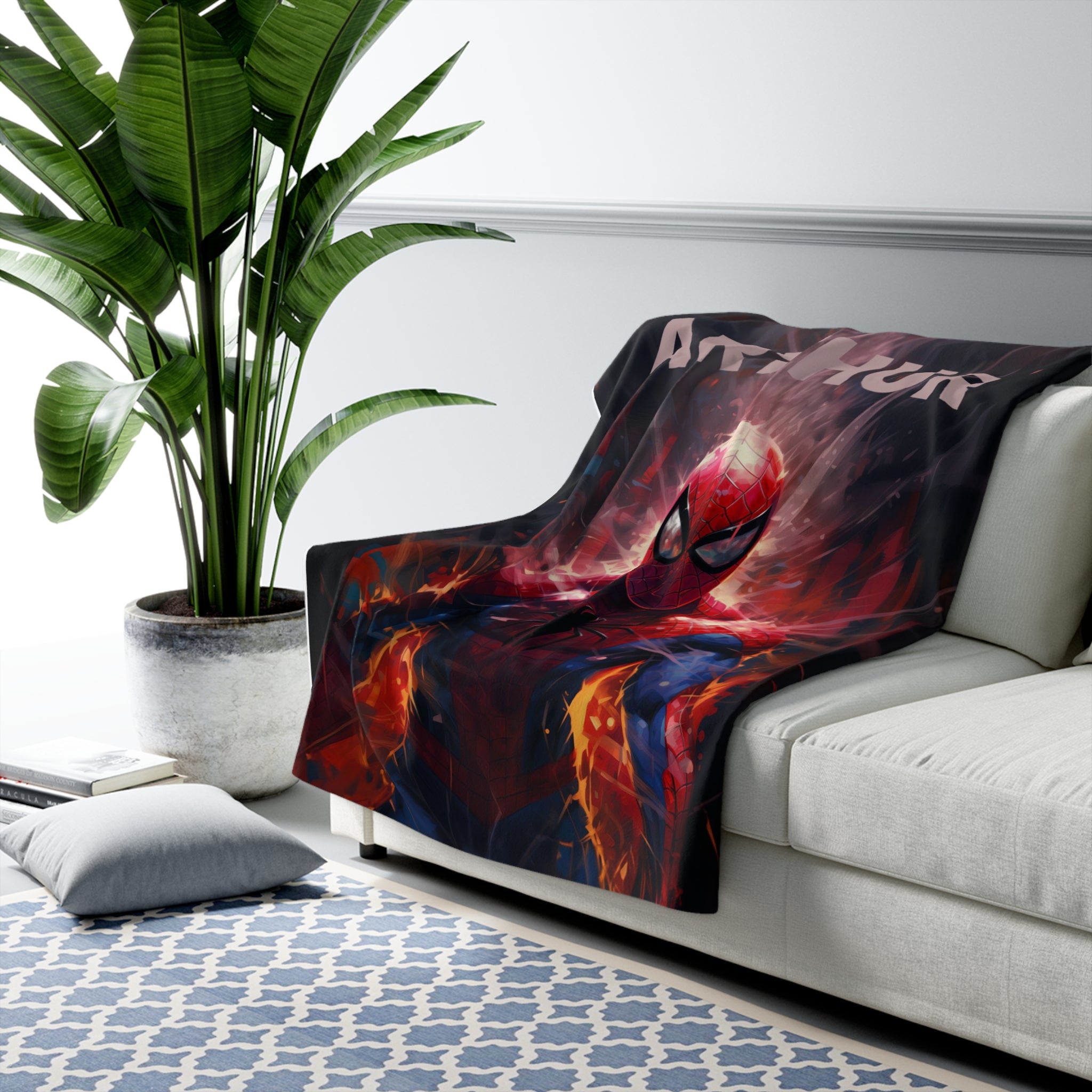 Spiderman Artistic Blanket