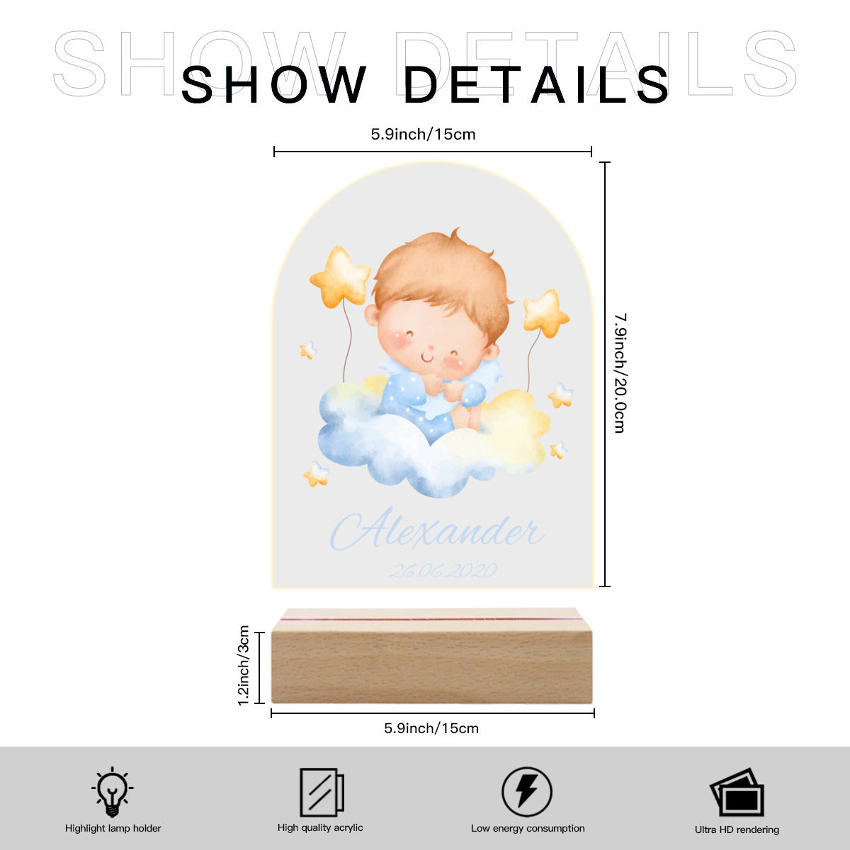 Personalized Night Light