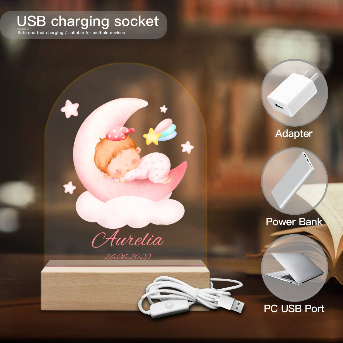 Personalized Night Light
